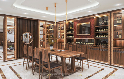 Top 5+ kệ rượu treo tường thiết kế độc đáo [New 2023]